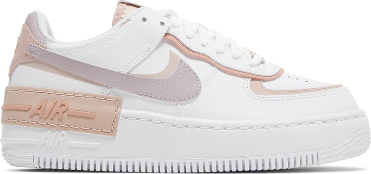 Pink and gold store air force ones