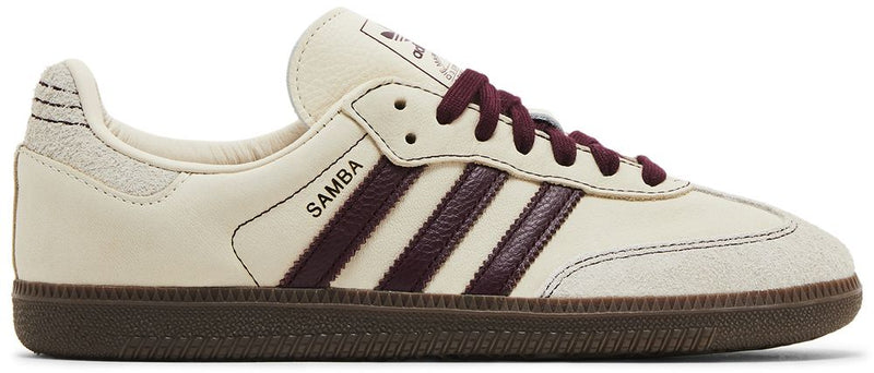 Adidas Samba OG 'Wonder White Maroon'