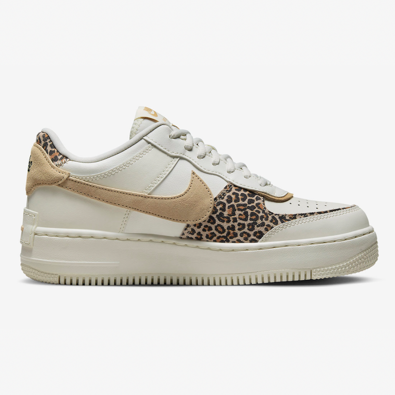 Leopard print nike air best sale force 1