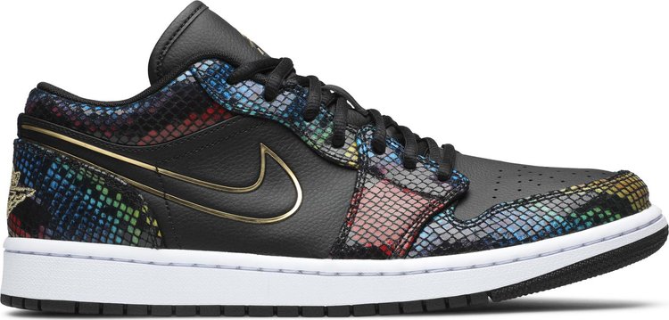 Nike Air Jordan 1 Low 'Multi Snakeskin'