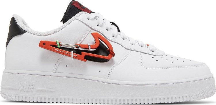 Nike Air Force 1 '07 Premium 'Carabiner - White Habanero Red'